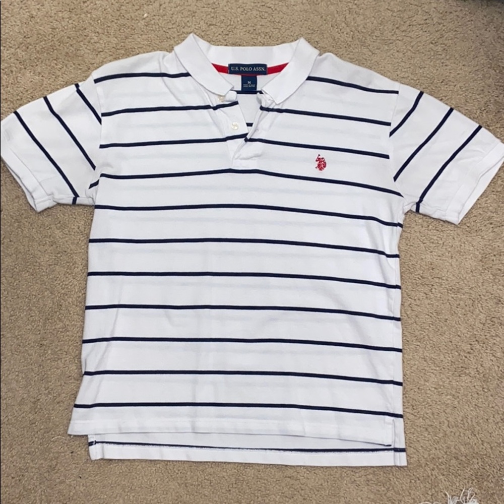 White Collar Polo